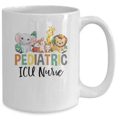 Pediatric ICU Nurse PICU Nurse Animals Nurse Appreciation Mug | teecentury