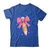 Pencil Coquette Bow Pink Teacher Appreciation Back To School Shirt & Hoodie | teecentury