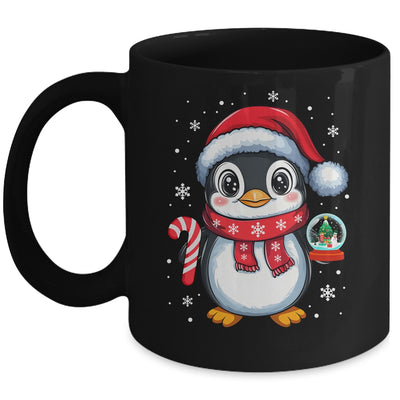 Penguin Christmas Candy Cane Winter Xmas Women Girl Boy Mug | teecentury