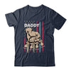 Personalized Awesome Daddy Kids With Name Custom Hands Fist Bump Flag Fathers Day Birthday Christmas Shirt & Hoodie | teecentury