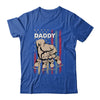 Personalized Awesome Daddy Kids With Name Custom Hands Fist Bump Flag Fathers Day Birthday Christmas Shirt & Hoodie | teecentury