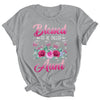 Personalized Blessed To Be Called Aunt Custom Kids Name Mothers Day Birthday Christmas Rose Butterfly Shirt & Tank Top | teecentury