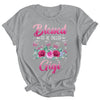 Personalized Blessed To Be Called Gigi Custom Grandkids Name Mothers Day Birthday Christmas Rose Butterfly Shirt & Tank Top | teecentury