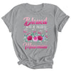 Personalized Blessed To Be Called Mawmaw Custom Grandkids Name Mothers Day Birthday Christmas Rose Butterfly Shirt & Tank Top | teecentury