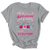 Personalized Blessed To Be Called Memaw Custom Grandkids Name Mothers Day Birthday Christmas Rose Butterfly Shirt & Tank Top | teecentury