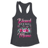 Personalized Blessed To Be Called Meme Custom Grandkids Name Mothers Day Birthday Christmas Rose Butterfly Shirt & Tank Top | teecentury