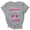 Personalized Blessed To Be Called Mimi Custom Grandkids Name Mothers Day Birthday Christmas Rose Butterfly Shirt & Tank Top | teecentury