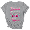 Personalized Blessed To Be Called Mom Custom Kids Name Mothers Day Birthday Christmas Rose Butterfly Shirt & Tank Top | teecentury