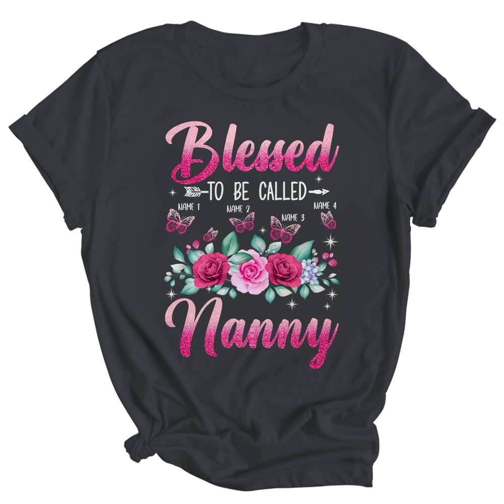 Blessed To Be Called Nanny To Be T Shirt, Nanny Funny Gift Blessed To Be Called Nanny To Be T Shirt, Nanny Funny Gift