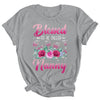 Personalized Blessed To Be Called Nanny Custom Kids Name Mothers Day Birthday Christmas Rose Butterfly Shirt & Tank Top | teecentury