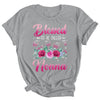 Personalized Blessed To Be Called Nonna Custom Grandkids Name Mothers Day Birthday Christmas Rose Butterfly Shirt & Tank Top | teecentury