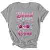 Personalized Blessed To Be Called Oma Custom Grandkids Name Mothers Day Birthday Christmas Rose Butterfly Shirt & Tank Top | teecentury