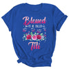 Personalized Blessed To Be Called Titi Custom Kids Name Mothers Day Birthday Christmas Rose Butterfly Shirt & Tank Top | teecentury