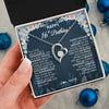 Forever Love Necklace 14K White Gold Finish | 2 | Personalized Happy 16th Birthday Gifts Necklace Sweet Fifteen 16th Year Old Girl Birthday Gift Ideas For Her Daughter Niece Jewelry Gift Box Message Card | teecentury