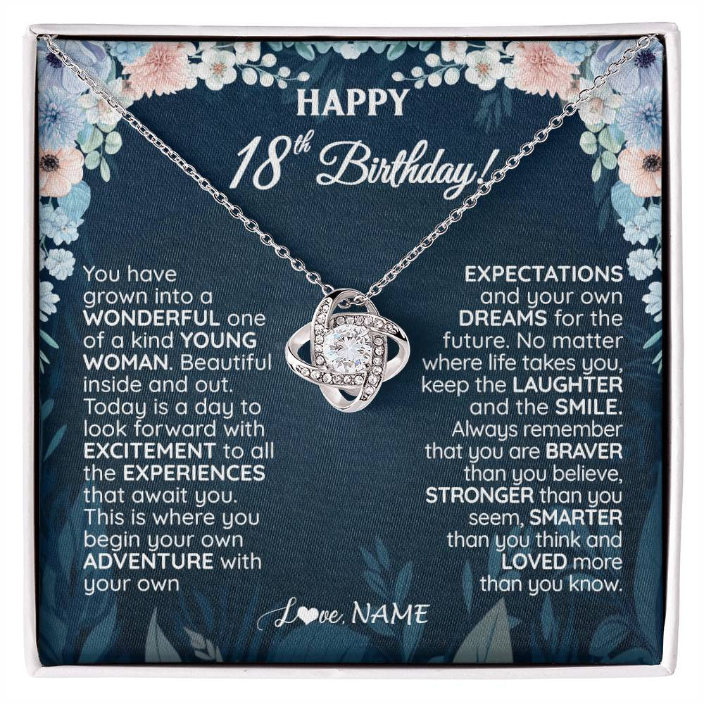 Daughter's 40th Birthday Necklace Gift With Message Card, To My Daught –  globrightjewelry