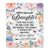 Personalized Happy Birthday Daughter Gifts From Mom Dad Blanket Butterfly Flower Present Birthday Gift For Daughter Gifts Customized Fleece Throw Blanket | teecentury