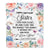 Personalized Happy Birthday Sister Gifts From Brother Blanket Butterfly Flower Present Birthday Gift For Sister Gifts Customized Fleece Throw Blanket | teecentury