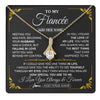 Alluring Beauty Necklace 18K Yellow Gold Finish | 1 | Personalized Jewelry To My Fiancée Necklace From Fiancé Metting You Gift For Fiancee Romantic Birthday Valentines Christmas Custom Gift Box Message Card | https://teecentury.