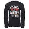 Personalized My Favorite Baseball Player Calls Me Grampy Custom Kids Name Fathers Day Birthday Christmas Shirt & Hoodie | teecentury