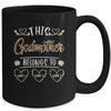 Personalized This Awesome Godmother Belongs To Custom Kids Name Leopard Mothers Day Birthday Christmas Mug | teecentury