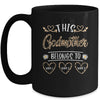 Personalized This Awesome Godmother Belongs To Custom Kids Name Leopard Mothers Day Birthday Christmas Mug | teecentury