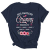 Personalized This Awesome Granny Belongs To Custom Kids Name Floral Granny Mothers Day Birthday Christmas Shirt & Tank Top | teecentury