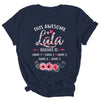 Personalized This Awesome Lala Belongs To Custom Kids Name Floral Lala Mothers Day Birthday Christmas Shirt & Tank Top | teecentury