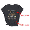 Personalized This Awesome Lala Belongs To Custom Kids Name Leopard Lala Mothers Day Birthday Christmas Shirt & Tank Top | Custom | teecentury