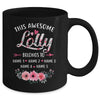 Personalized This Awesome Lolly Belongs To Custom Kids Name Floral Lolly Mothers Day Birthday Christmas Mug | teecentury