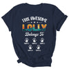 Personalized This Awesome Lolly Belongs To Custom Kids Name Vintage Mothers Day Birthday Christmas Shirt & Tank Top | teecentury