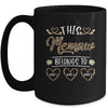 Personalized This Awesome Memaw Belongs To Custom Kids Name Leopard Memaw Mothers Day Birthday Christmas Mug | teecentury