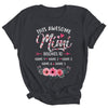Personalized This Awesome Mimi Belongs To Custom Kids Name Floral Mimi Mothers Day Birthday Christmas Shirt & Tank Top | teecentury