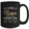 Personalized This Awesome Nana Belongs To Custom Kids Name Leopard Nana Mothers Day Birthday Christmas Mug | teecentury