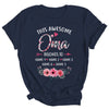 Personalized This Awesome Oma Belongs To Custom Kids Name Floral Oma Mothers Day Birthday Christmas Shirt & Tank Top | teecentury