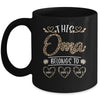 Personalized This Awesome Oma Belongs To Custom Kids Name Leopard Oma Mothers Day Birthday Christmas Mug | teecentury