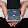 Alluring Beauty Necklace 18K Yellow Gold Finish | 2 | Personalized To My Amazing Aunt Necklace From Nephew You Taught Me Right Mom Birthday Mothers Day Christmas Jewelry Customized Gift Box Message Card | teecentury.myshopify