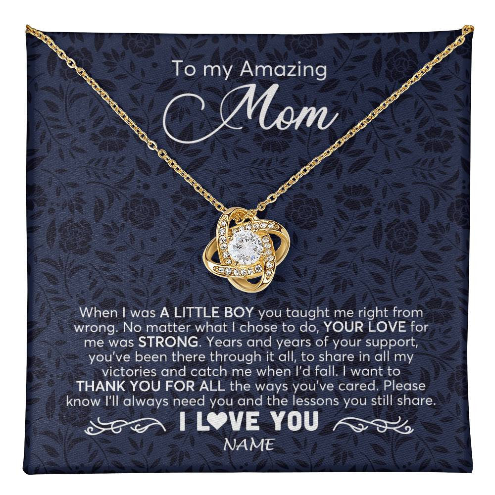 to My Boyfriend's Mom Gift - Great for Mother's Day, Christmas, Her Birthday, or As An Encouragement Gift 18K Yellow Gold Finish / Standard Box