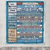 Personalized To My Aunt Blanket From Niece Nephew Wood I Love You Thank You Aunt Birthday Mothers Day Thanksgiving Christmas Customized Gift Fleece Blanket | teecentury