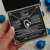 Forever Love Necklace 14K White Gold Finish | 2 | Personalized To My Aunt Necklace Gifts Meaningful Gift To Aunt From Niece Without You There Is No Me Mothers Day Birthday Custom Gift Box Message Card | https://teecentury.
