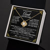 Love Knot Necklace 18K Yellow Gold Finish | 2 | Personalized To My Aunt Necklace Gifts Meaningful Gift To Aunt From Niece Without You There Is No Me Mothers Day Birthday Custom Gift Box Message Card | https://teecentury.