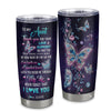 Personalized To My Aunt Tumbler From Niece Nephew Stainless Steel Butterfly Thank You For Your Love Aunt Gift Birthday Mothers Day Christmas Custom Travel Mug | teecentury