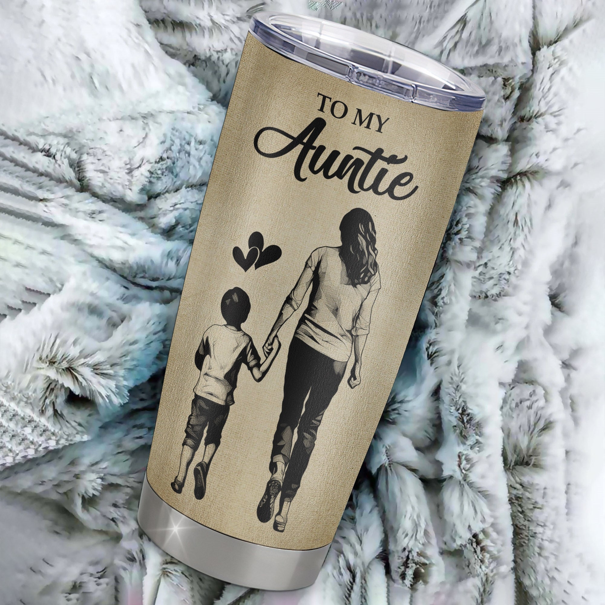 Personalized To My Auntie Tumbler From Nephew Stainless Steel Cup For All The Times That I Forgot To Thank You Auntie Birthday Mothers Day Christmas Travel Mug | teecentury