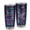 Personalized To My Auntie Tumbler From Niece Stainless Steel Butterfly Thank You For Your Love Auntie Gift Birthday Mothers Day Christmas Custom Travel Mug | teecentury