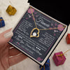 Forever Love Necklace 18K Yellow Gold Finish | 2 | Personalized To My Beautiful Fiancée Necklace From Fiancé I Love You Fiancee Gifts Romantic Birthday Valentines Christmas Custom Gift Box Message Card | teecentury.myshopify