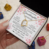 Forever Love Necklace 18K Yellow Gold Finish | 2 | Personalized To My Beautiful Granddaughter From Granparents Necklace Never Forget Birthday Gifts For Granddaughter Gift Christmas Gift Box Message Card | teecentury.myshopify