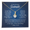 Alluring Beauty Necklace 18K Yellow Gold Finish | 1 | Personalized To My Beautiful Soulmate Necklace From Husband Hold This Close My Love Future Wife Birthday Valentine Christmas Customized Gift Box Message Card | teecentury