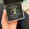 Alluring Beauty Necklace 18K Yellow Gold Finish | Personalized To My Beautiful Wife Necklace From Husband 20 Years Wedding Anniversary For Her Married 20th Anniversary For Her Customized Gift Box Message | teecentury