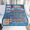 Personalized To My Best Uncle Blanket From Niece Nephew Wood Thank You Uncle Birthday Fathers Day Thanksgiving Christmas Customized Fleece Throw Blanket | teecentury