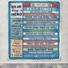 Personalized To My Best Uncle Blanket From Niece Nephew Wood Thank You Uncle Birthday Fathers Day Thanksgiving Christmas Customized Fleece Throw Blanket | teecentury