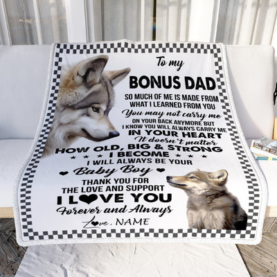 Father daughter wolf blanket 2025